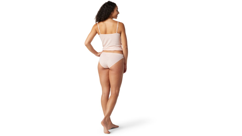 Smartwool Merino 150 Lace Bikini Boxed - Womens, J32 Peach Whip, Large, SW016618J32L