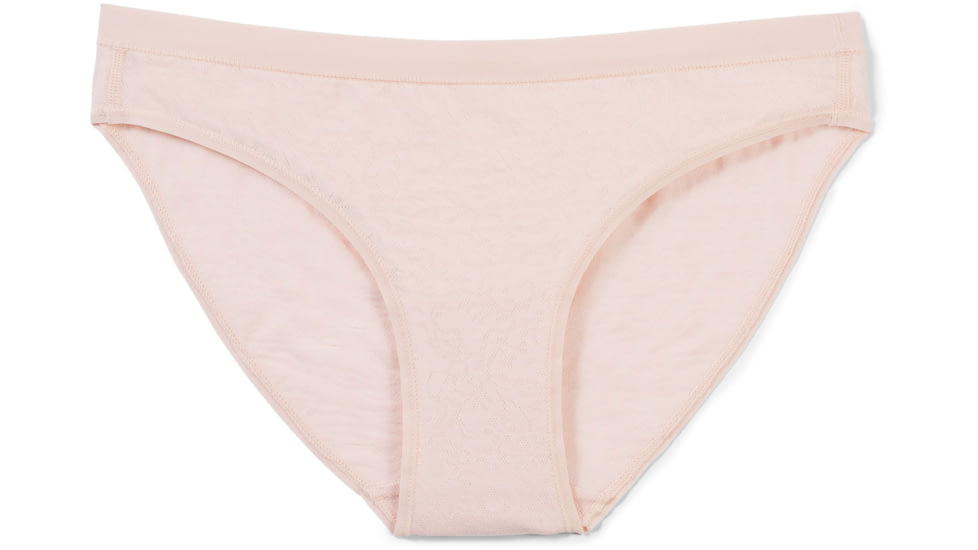 Smartwool Merino 150 Lace Bikini Boxed - Womens, J32 Peach Whip, Large, SW016618J32L