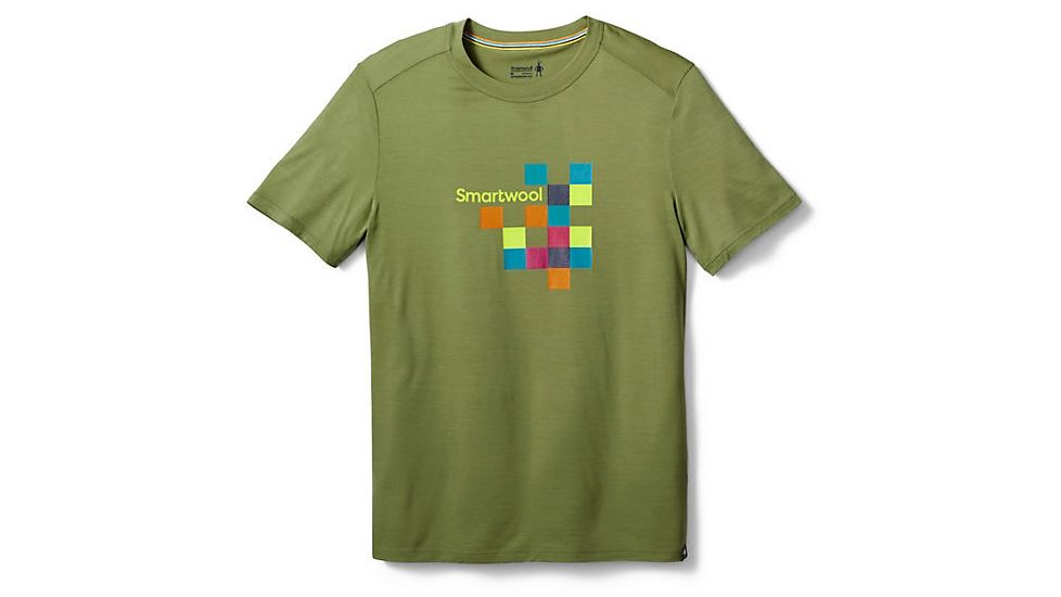 Smartwool Merino 150 Logo Tee - Men's -Light Loden-Medium