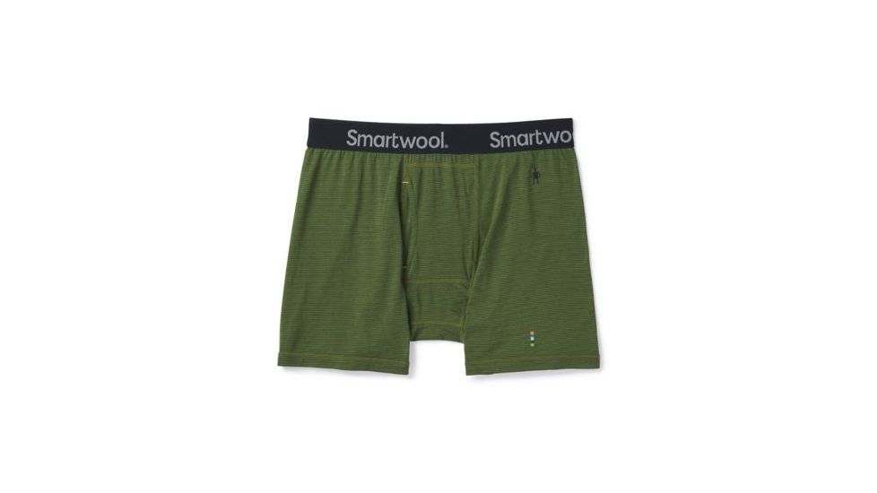 Smartwool Merino 150 Pattern Boxer Brief - Mens, Chive, Small, SW014012A20-S