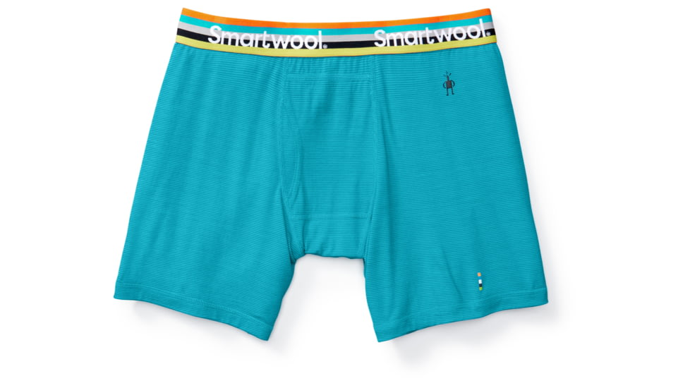 Smartwool Merino 150 Pattern Boxer Brief Mens, Sea Blue, S, SW014012951-S
