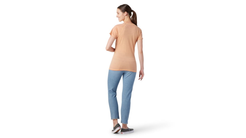 Smartwool Merino 150 Plant-Based Dye Baselayer Short Sleeve - Womens, Summer Sound Cherry Mango Wash, Extra Small, SW016810J76XS