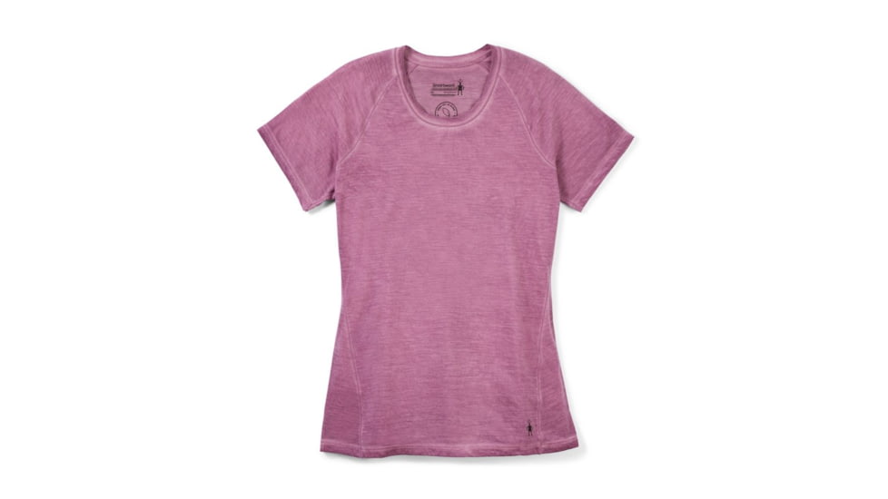 Smartwool Merino 150 Plant-Based Dye Baselayer Short Sleeve - Womens, Summer Sound Purple Wash, Large, SW016810J77L