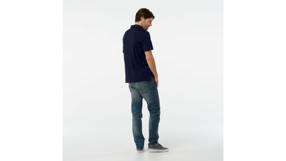 Smartwool Merino 150 Polo - Mens, Deep Navy, Large, SW000216092-L