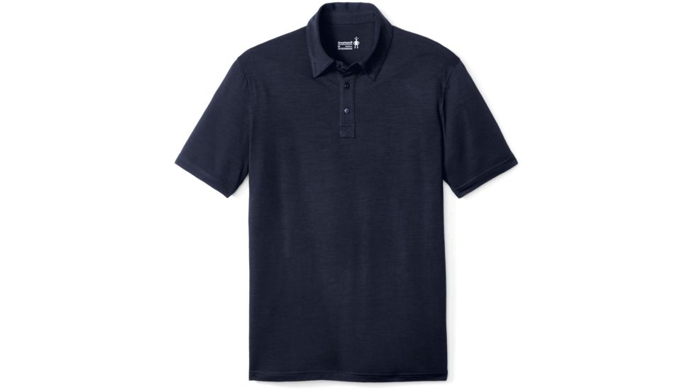 Smartwool Merino 150 Polo - Mens, Deep Navy, Large, SW000216092-L
