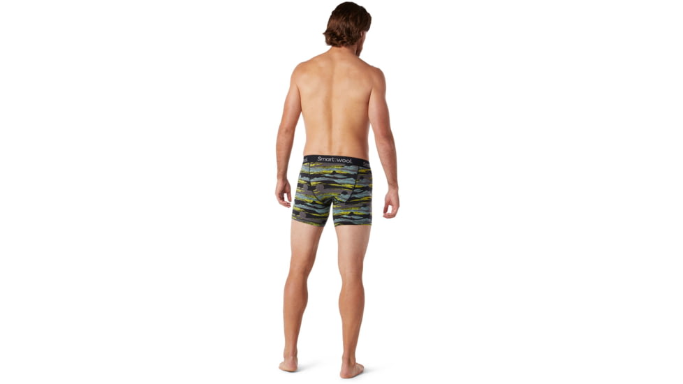 Smartwool Merino 150 Print Boxer Brief Boxed - Mens, Black Canyon Sunset Print, Small, SW015151D59-S