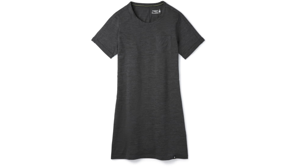 Smartwool Merino 150 Short Sleeve Dress - Womens, Iron Heather, Small, SW015122D36-S