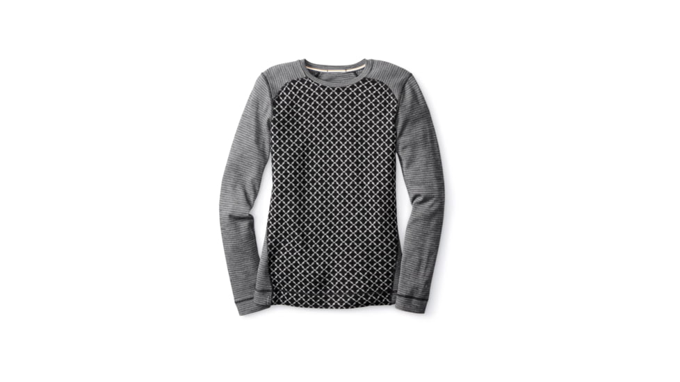 Smartwool Merino 250 Base Layer Pattern Bottom, Gray Heather, Extra Large, SW0NP226068-XL