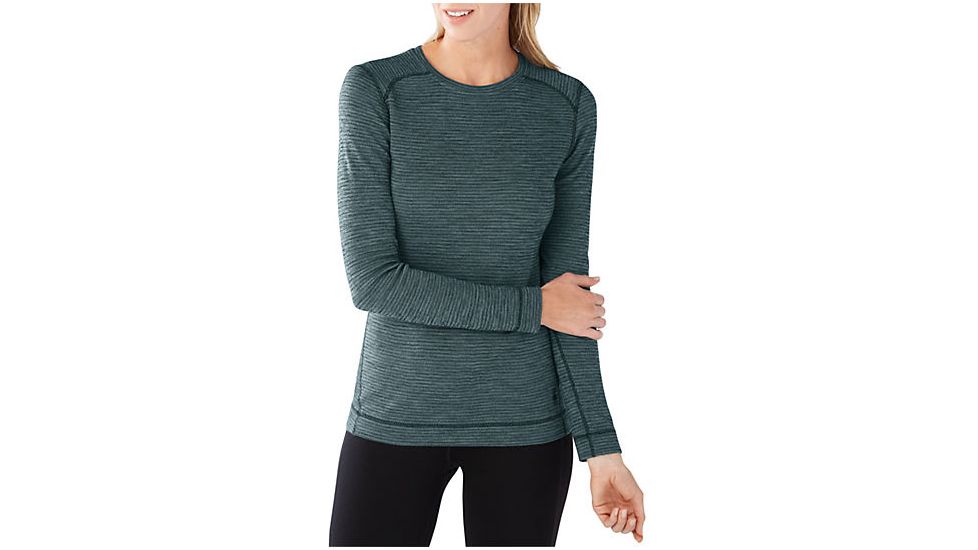 Smartwool Merino 250 Base Layer Pattern Crew, Lochness, Large, SW0NP226957L