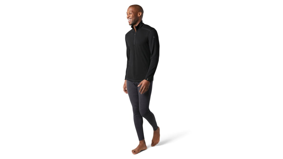 Smartwool Merino 250 Baselayer 1/4 Zip - Mens, Black, Medium, SW016355001-M