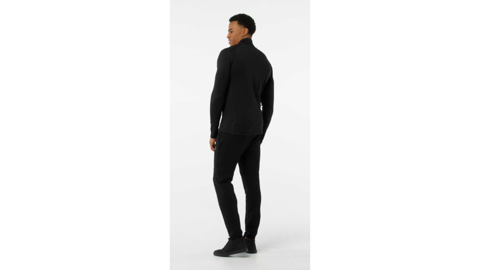 Smartwool Merino 250 Baselayer 1/4 Zip - Mens, Black, Small, SW0SS603001-BLACKS