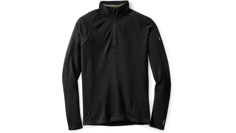 Smartwool Merino 250 Baselayer 1/4 Zip - Mens, Black, Small, SW0SS603001-BLACKS