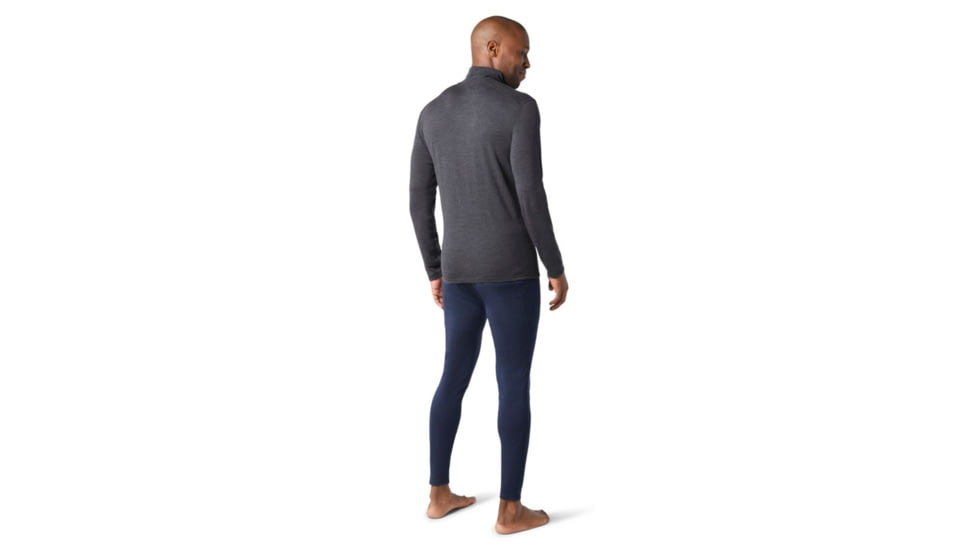 Smartwool Merino 250 Baselayer 1/4 Zip - Mens, Charcoal Heather, Extra Small, SW016355010XS