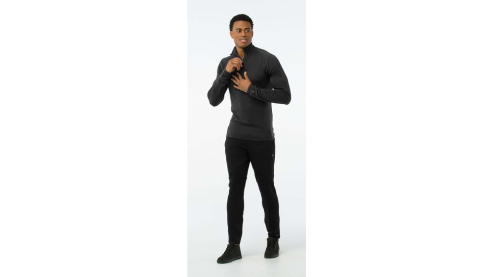 Smartwool Merino 250 Baselayer 1/4 Zip - Mens, Charcoal, Large, SW0SS603003L
