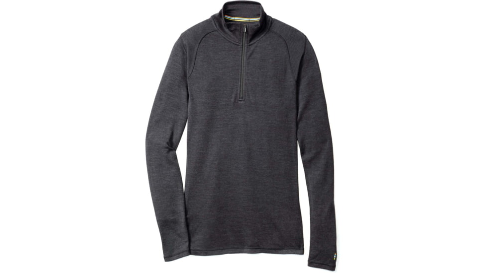 Smartwool Merino 250 Baselayer 1/4 Zip - Mens, Charcoal, Large, SW0SS603003L