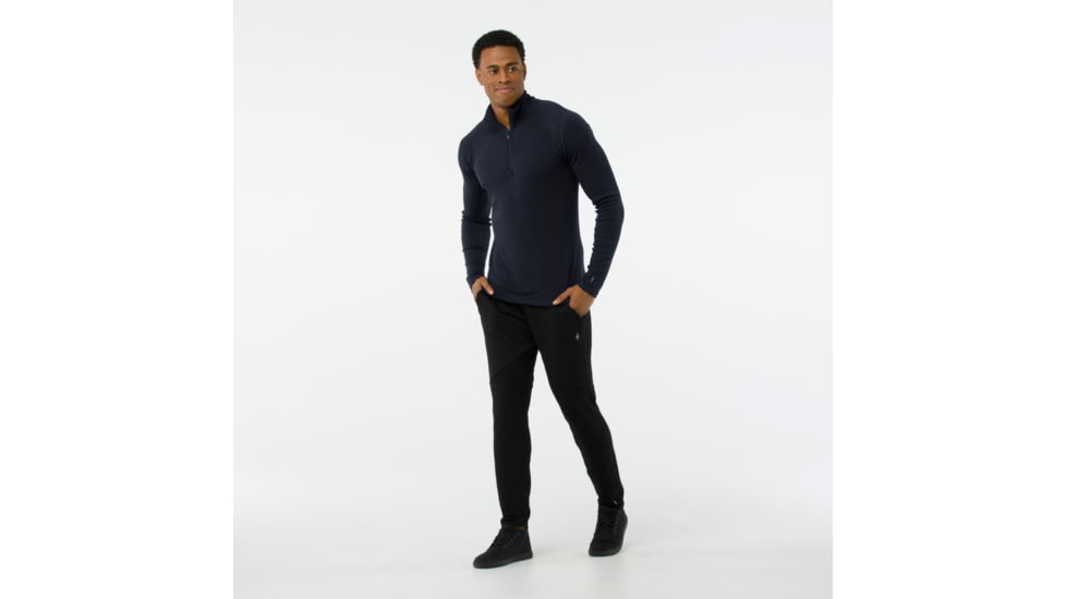 Smartwool Merino 250 Baselayer 1/4 Zip - Mens, Deep Navy, Small, SW0SS603092-S