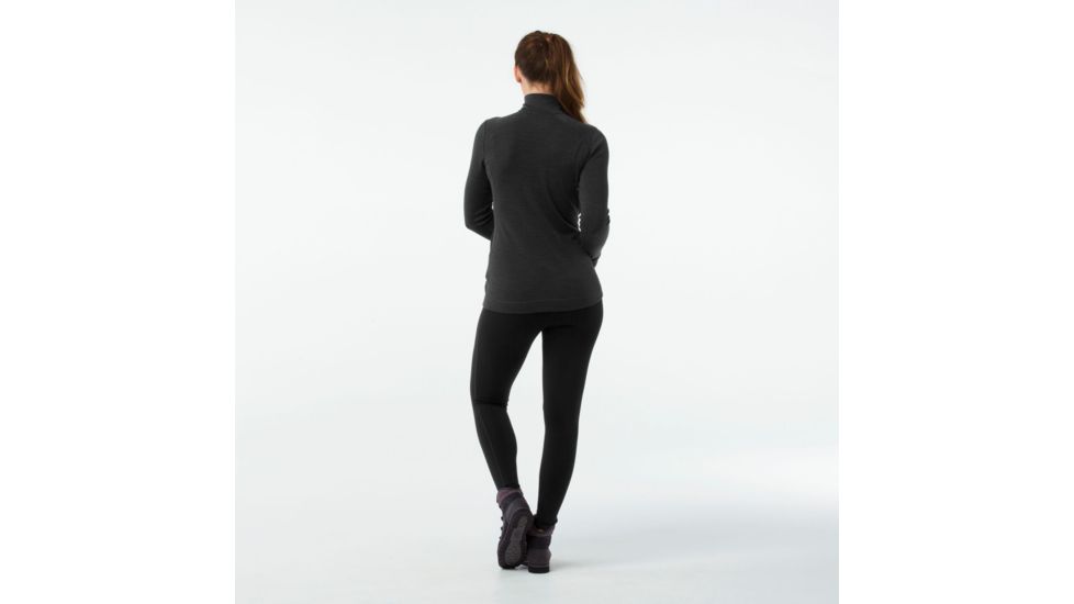 Smartwool Merino 250 Baselayer 1/4 Zip - Womens, Charcoal Heather, Large, SW0NP221010-L