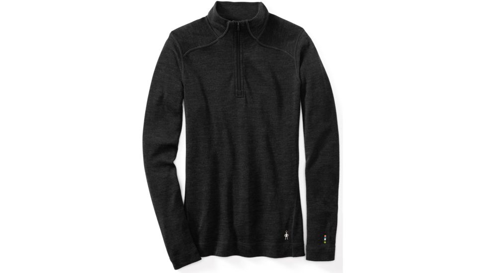Smartwool Merino 250 Baselayer 1/4 Zip - Womens, Charcoal Heather, Large, SW0NP221010-L