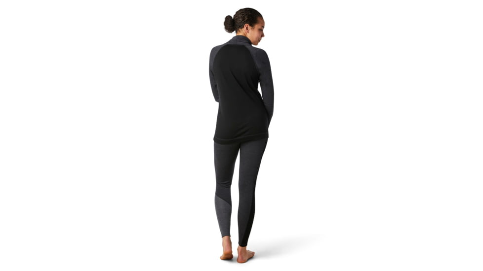 Smartwool Merino 250 Crossover Neck Top - Womens, Charcoal Heather, Small, SW016404010-S