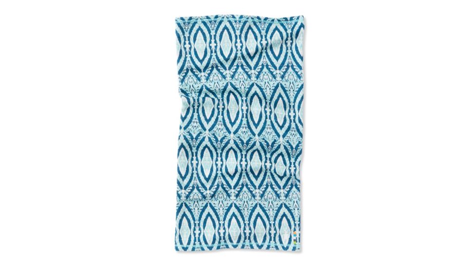 Smartwool Merino 250 Long Neck Gaiter, Nile Blue Medallion, One Size, SW017999C17-1FM