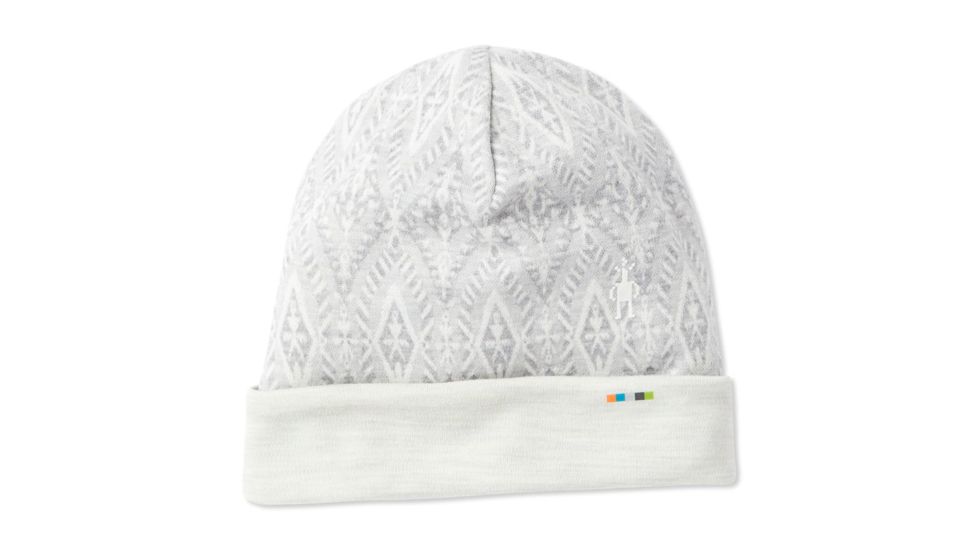 Smartwool Merino 250 Pattern Cuffed Beanie, Ash Medallion, One Size, SW0SC181C15-1FM
