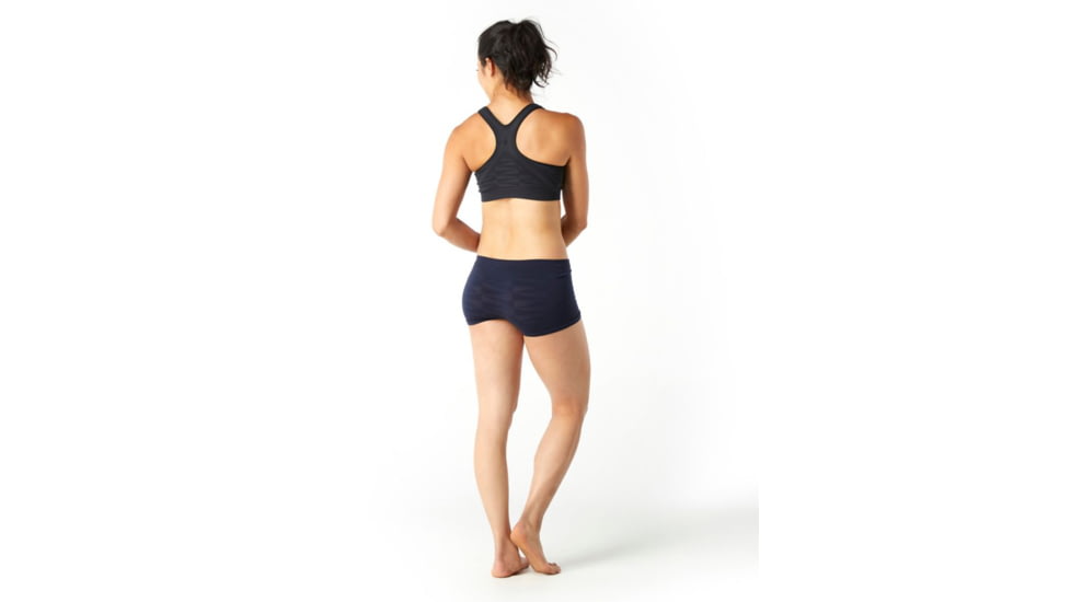 Smartwool Merino Seamless Boy Short - Womens, Deep Navy, Medium, SW016236092-M