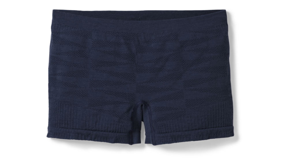 Smartwool Merino Seamless Boy Short - Womens, Deep Navy, Medium, SW016236092-M