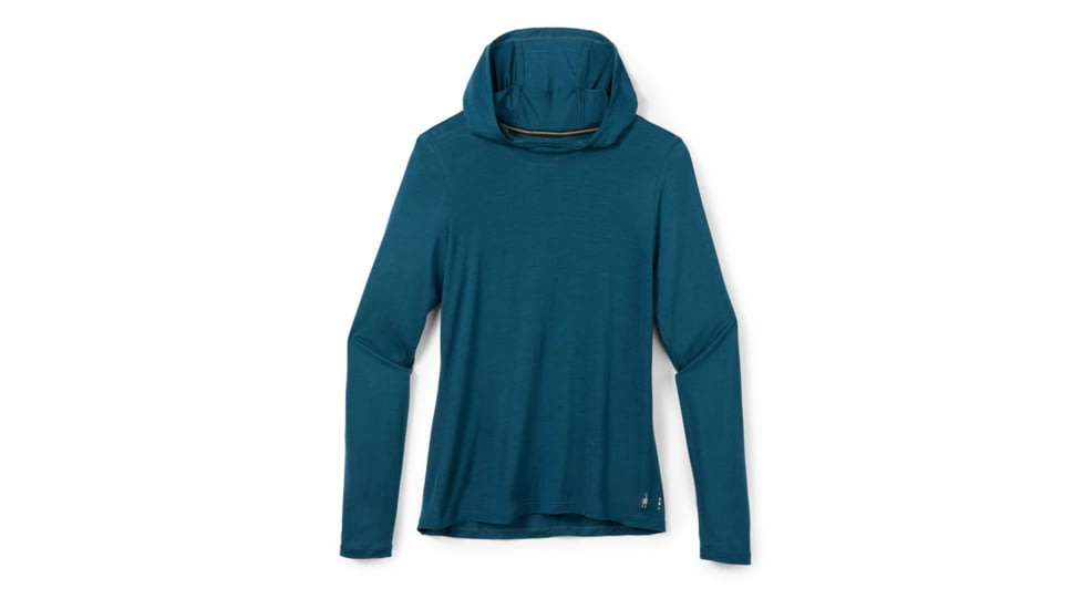 Smartwool Merino Sport 120 Hoodie - Womens, Twilight Blue, Medium, SW016592G74M