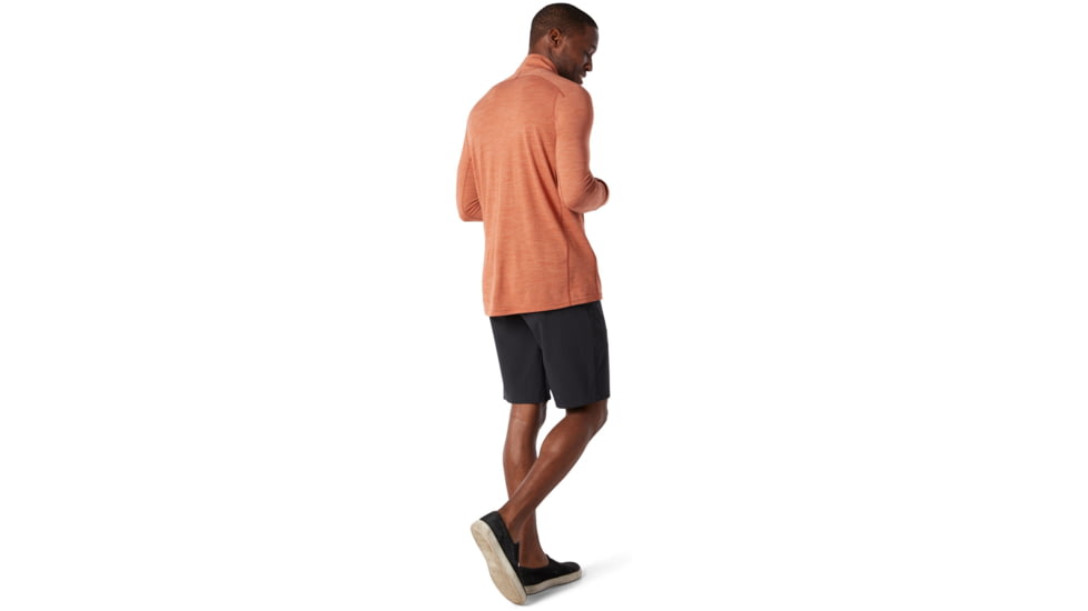 Smartwool Merino Sport 150 1/4 Zip - Mens, Bombay Brown Heather, Medium, SW015164C92-M