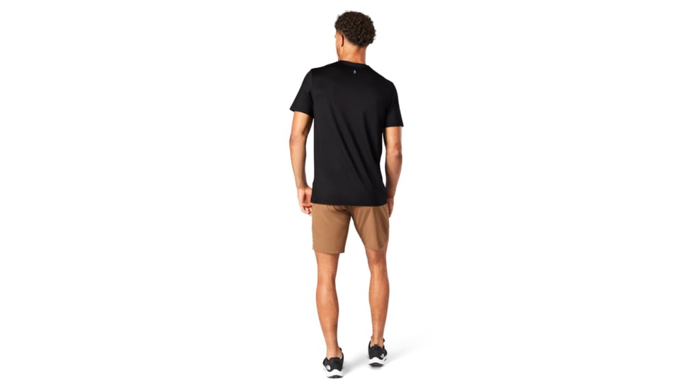 Smartwool Merino Sport 150 Bear Camp Tee - Mens, Black, Extra Large, SW015158001XL