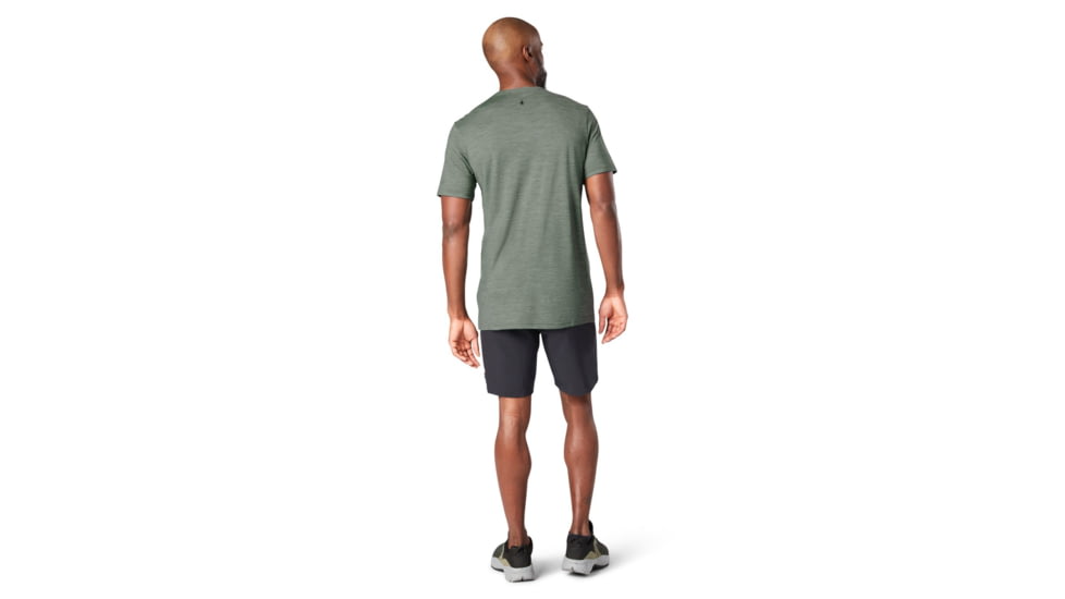 Smartwool Merino Sport 150 Bear Camp Tee - Mens, Sage Heather, Medium, SW015158F72M