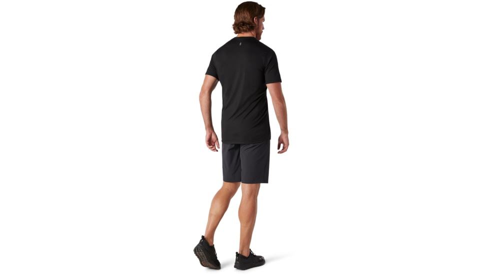Smartwool Merino Sport 150 Glouton Tee - Mens, Black, Small, SW000365001-S
