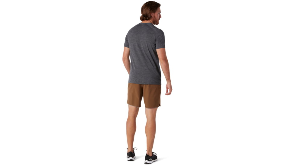Smartwool Merino Sport 150 Hidden Pocket Tee - Mens, Medium Gray Heather, Extra Large, SW000371084-XL