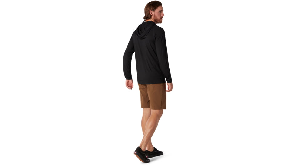 Smartwool Merino Sport 150 Hoodie - Mens, 001 Black, Medium, SW016556001M