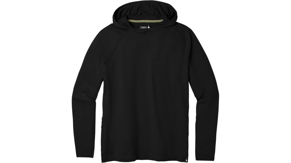 Smartwool Merino Sport 150 Hoodie - Mens, 001 Black, Medium, SW016556001M