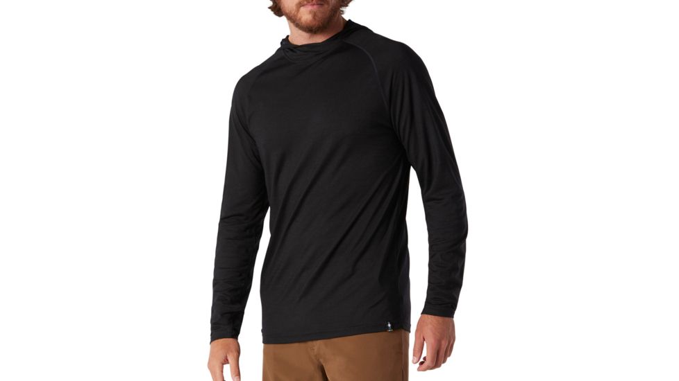 Smartwool Merino Sport 150 Hoodie - Mens, Black, Large, SW000373001-L