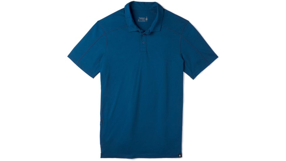 Smartwool Merino Sport 150 Polo - Mens, Alpine Blue, Small, SW000372B25-S
