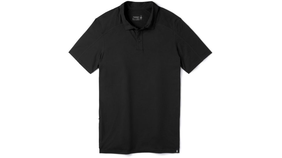 Smartwool Merino Sport 150 Polo - Mens, Black, Large, SW000372001-L
