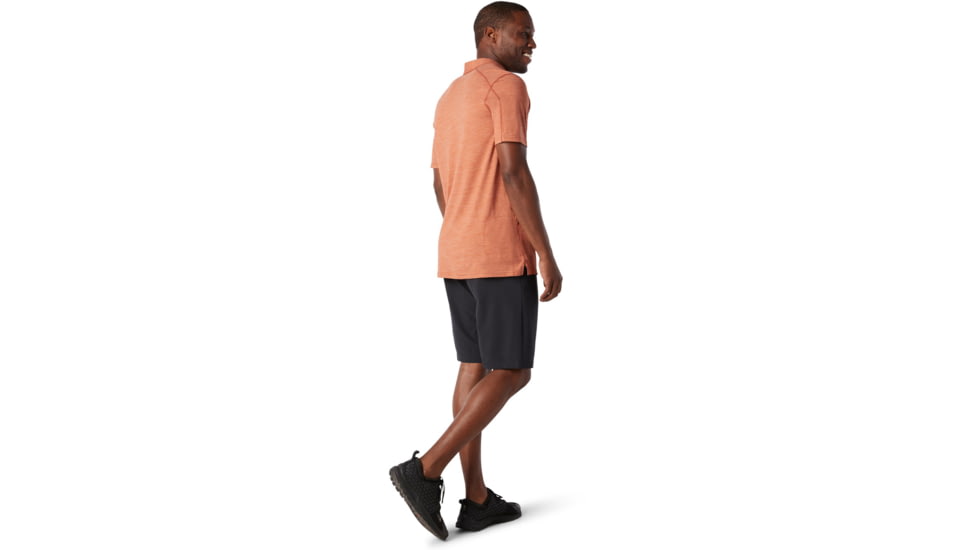 Smartwool Merino Sport 150 Polo - Mens, Bombay Brown Heather, Small, SW000372C92-S