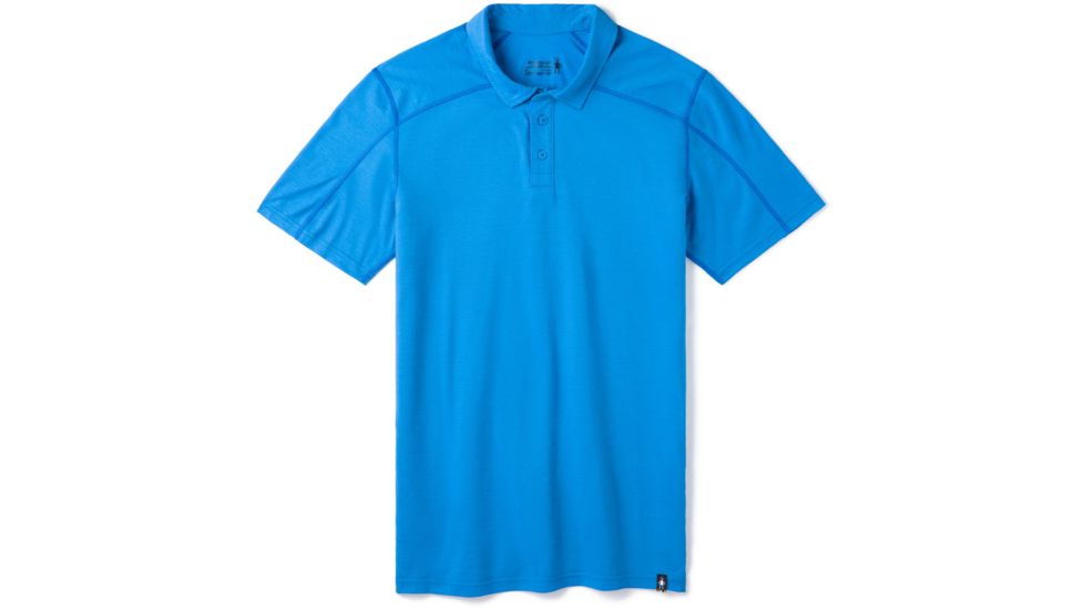 Smartwool Merino Sport 150 Polo - Mens, Ocean Blue, 2XL, SW000372D15-XXL