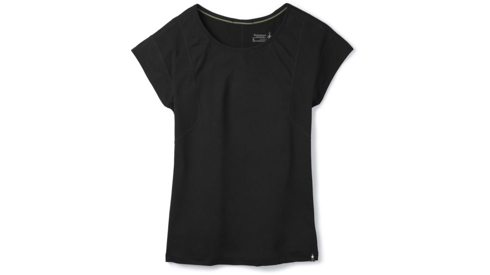Smartwool Merino Sport 150 Short Sleeve - Womens, Black, Large, SW015136001-L