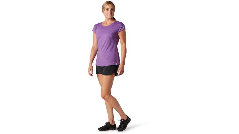 Smartwool Merino Sport 150 Short Sleeve - Womens, Desert Orchid, Large, SW015136C96-L
