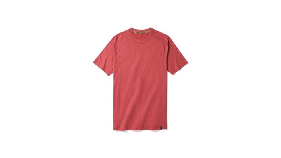 Smartwool Merino Sport 150 Tech Tee - Mens, Earth Red Heather, Large, SW015161B34-L