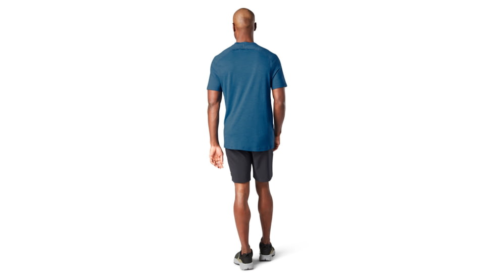 Smartwool Merino Sport 150 Tech Tee - Mens - Mens, Light Neptune Blue Heather, Medium, SW015161G16M