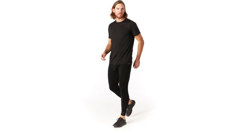 Smartwool Merino Sport 150 Tee - Mens, Black, Small, SW016136001-S