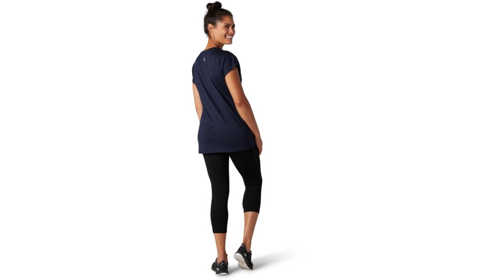 Smartwool Merino Sport 150 Tee - Womens, Deep Navy, Medium, SW016137092-M