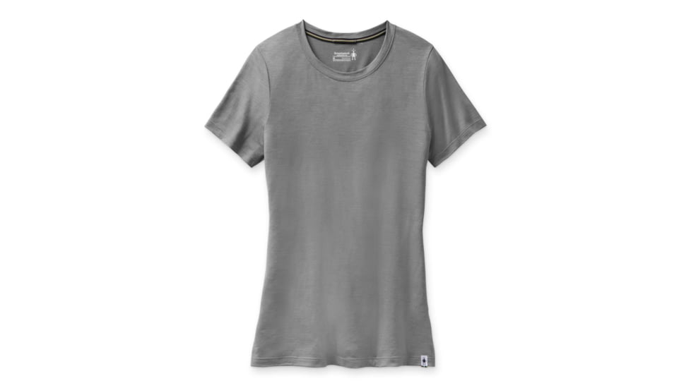 Smartwool Merino Sport 150 Tee - Womens, Light Gray Heather, Medium, SW000716545M