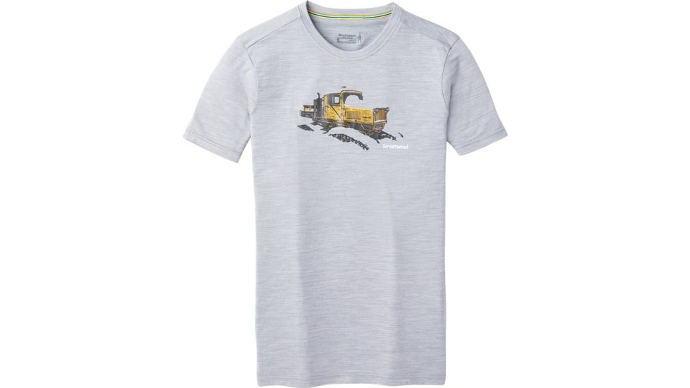 Smartwool Merino Sport 150 Winter Workhorse Tee - Mens, Light Gray Heather, Small, SW019020545-S