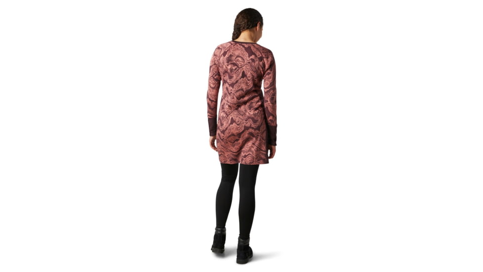Smartwool Merino Sport 250 Dress - Womens, Woodsmoke Geode Pattern, Large, SW016329E46-L
