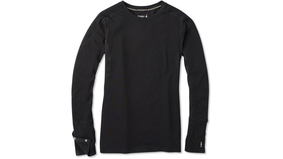 Smartwool Merino Sport 250 Long Sleeve Crew - Womens, Black, Small, SW019250001-S
